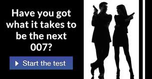 Have you got what it takes to be the next 007?