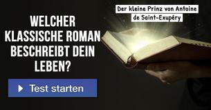 Welcher klassische Roman beschreibt dein Leben?