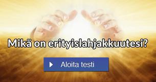 Mikä on erityislahjakkuutesi?