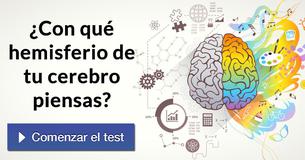¿Con qué hemisferio de tu cerebro piensas?