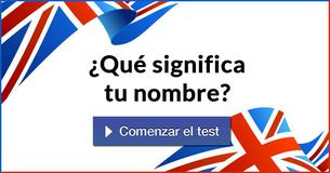 ¿Qué significa tu nombre en inglés?