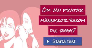 Om vad pratar människor bakom din rygg?