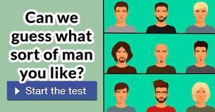 Can we guess what sort of man you like?