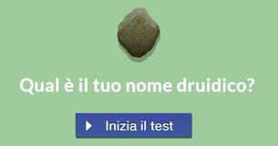 Qual è il tuo nome druidico?