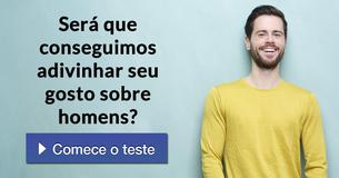 Será que conseguimos adivinhar seu gosto sobre homens?