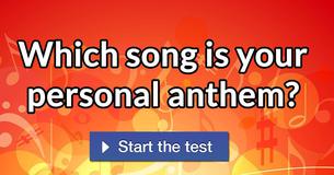 Which song is your personal anthem?