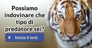 Possiamo indovinare che tipo di predatore sei?