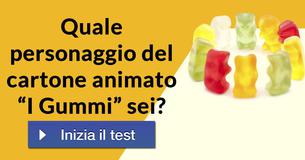 Quale personaggio del cartone animato “I Gummi” sei?