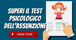 Superi il test psicologico dell'assunzione 