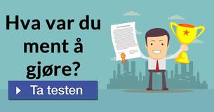 Hva var du ment å gjøre?