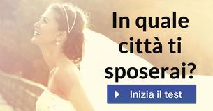 In quale città ti sposerai?