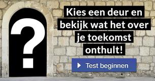 Kies een deur en bekijk wat het over je toekomst onthult!