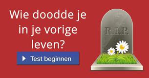 Wie doodde je in je vorige leven? 