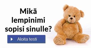 Mikä lempinimi sopisi sinulle?