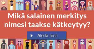 Mikä salainen merkitys nimesi taakse kätkeytyy?