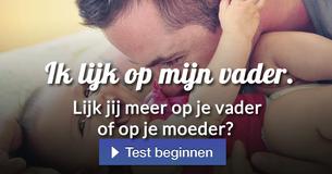 Lijk jij meer op je vader of op je moeder? 