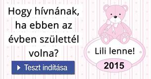 Hogy hívnának, ha ebben az évben születtél volna?  