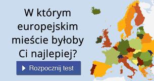 W którym europejskim mieście byłoby Ci najlepiej?