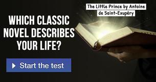 Which classic novel describes your life?