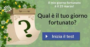 Qual è il tuo giorno fortunato?