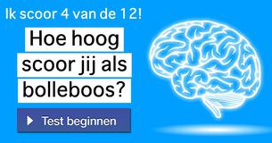Hoe hoog scoor jij als bolleboos?