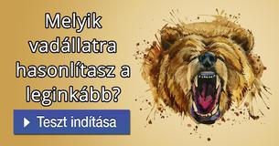 Melyik vadállatra hasonlítasz a leginkább?