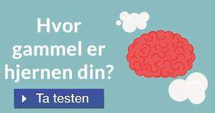 Hvor gammel er hjernen din?
