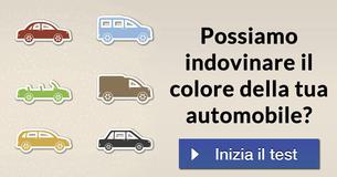 Possiamo indovinare il colore della tua automobile?