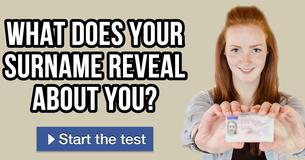 What does your surname reveal about you?
