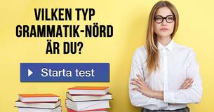 Vilken typ grammatik-nörd är du?
