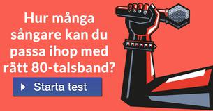 Hur många sångare kan du passa ihop med rätt 80-talsband?