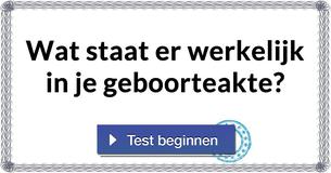 Wat staat er werkelijk in je geboorteakte?