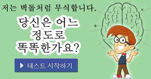 당신은 어느 정도로 똑똑한가요?