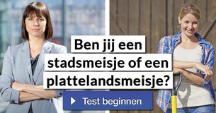 Ben jij een stadsmeisje of een plattelandsmeisje?