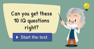 Can you get these 10 IQ questions right?