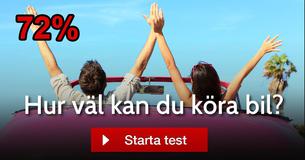 Hur väl kan du köra bil?