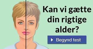 Kan vi gætte din rigtige alder?