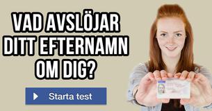 Vad avslöjar ditt efternamn om dig?