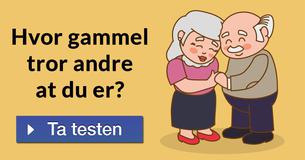 Hvor gammel tror andre at du er?
