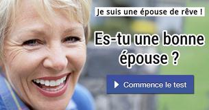 Es-tu une bonne épouse ?