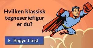 Hvilken klassisk tegneseriefigur er du?