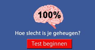 Hoe slecht is je geheugen? 