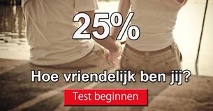Hoe vriendelijk ben jij?