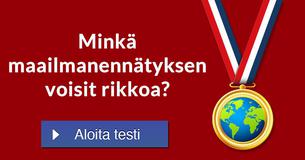 Minkä maailmanennätyksen voisit rikkoa?
