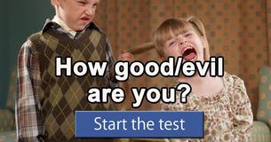 How good/evil are you?