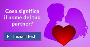 Cosa significa il nome del tuo partner?