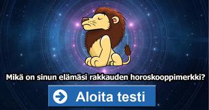 Mikä on elämäsi rakkauden horoskooppimerkki?