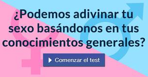 ¿Podemos adivinar tu sexo basándonos en tus conocimientos generales?