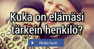 Kuka on elämäsi tärkein henkilö?