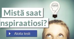 Mistä saat inspiraatiosi?